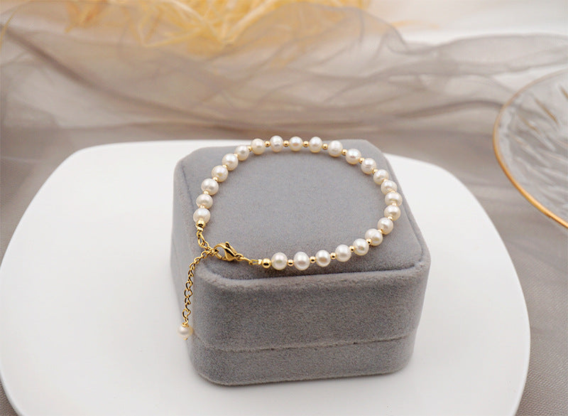 Shyla Pearl Beaded Bracelet