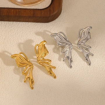 Inari Butterfly Wings Earrings 18k Gold Plated