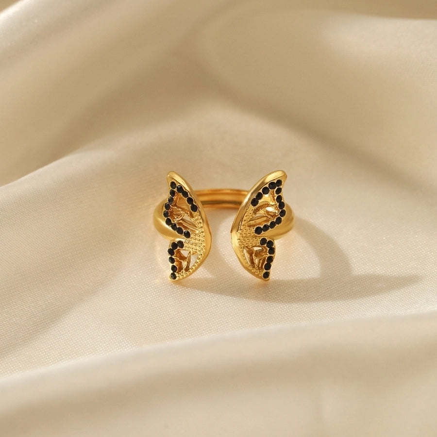 Penelope Butterfly Open Ring