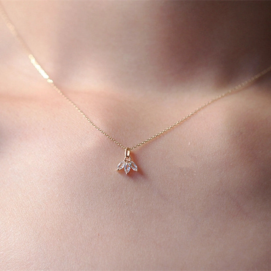 Natalia Water Droplets Pendant Necklace