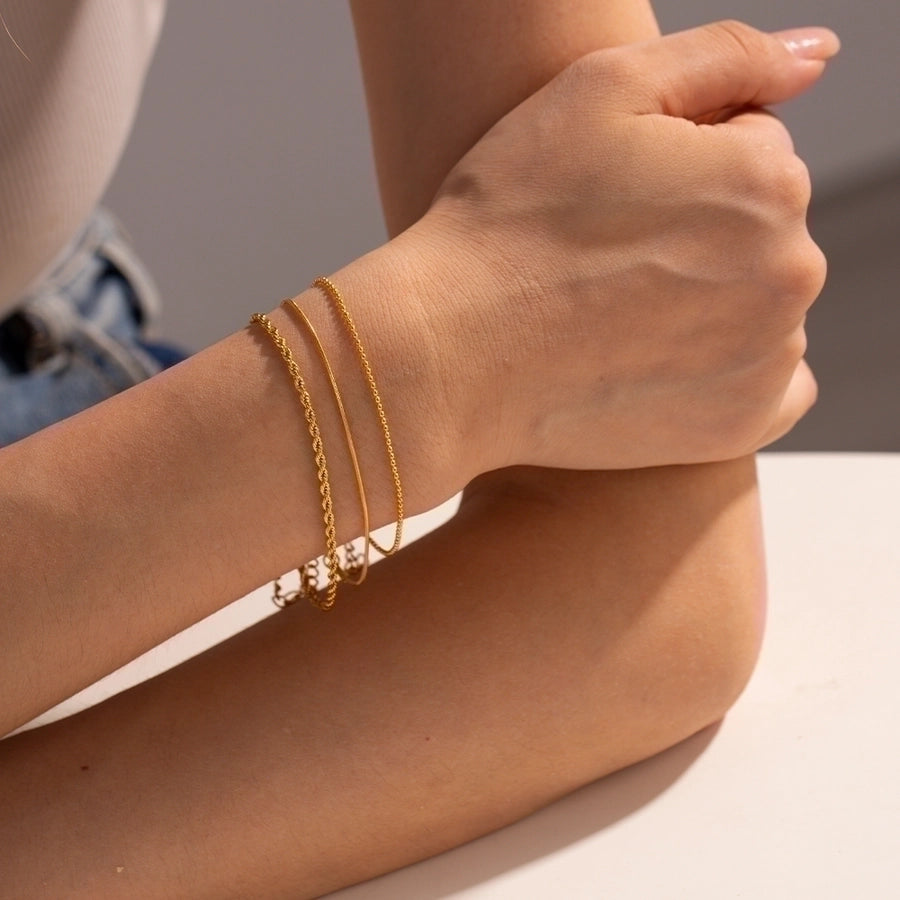 Eliana Bracelets 18k Gold Plated