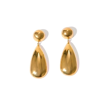 Sahara Water Drop Earrings 18k Gold Plated