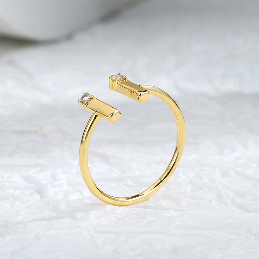 Briytha Open Ring 18k Gold Plated