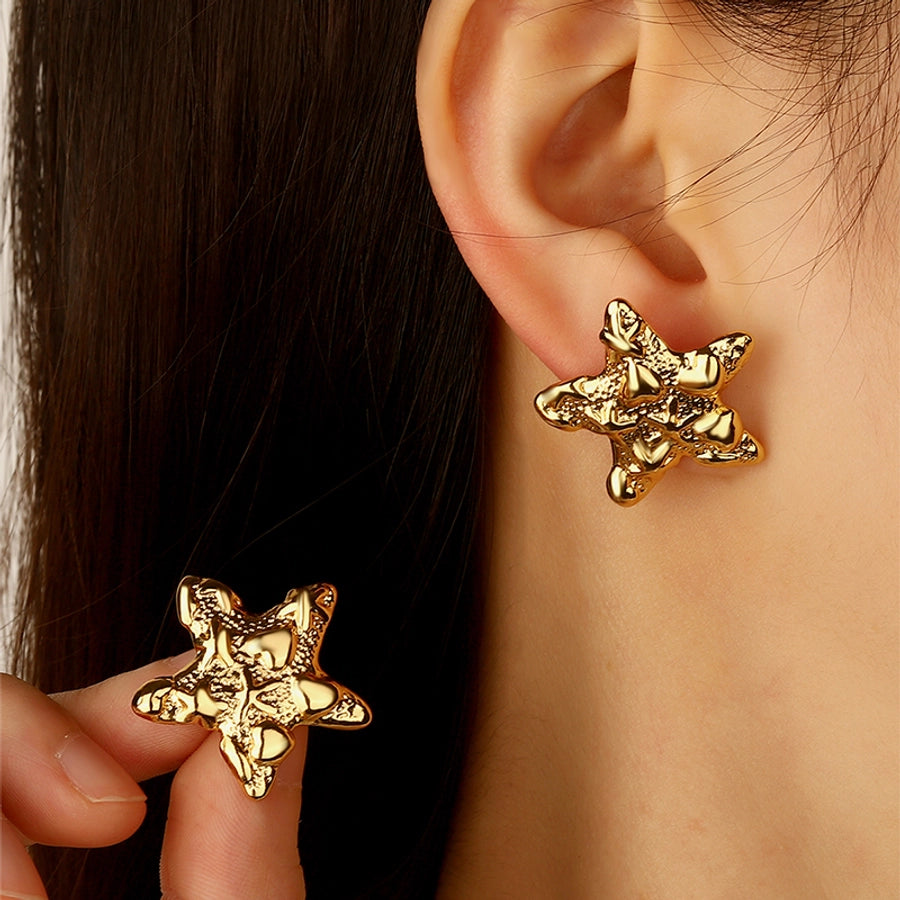 Bianca Star Heart Earrings